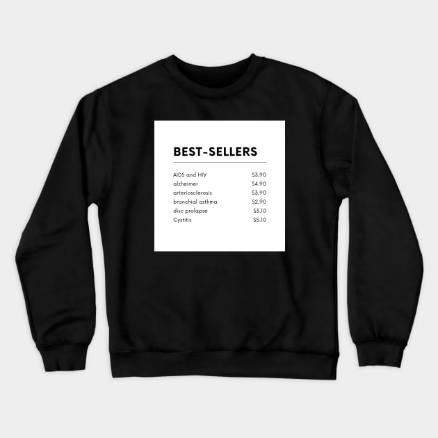 Bestseller Diseases - Medical Student in Medschool Crewneck Sweatshirt by Medical Student Tees